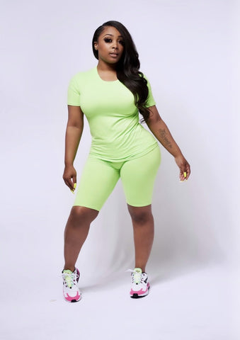 Neon Lime Chill Set