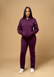 Purple Jogger Set